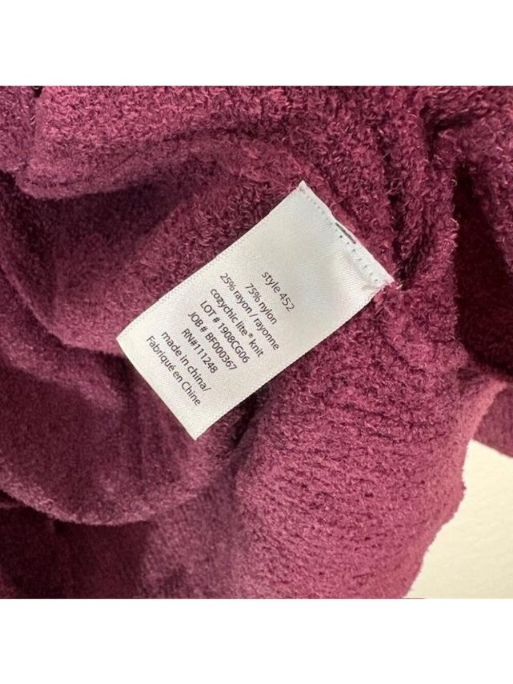 Barefoot Dreams Sweater Womens XS/S CozyChic Lite Open Front Cardigan Soft Knit - Picture 4 of 7